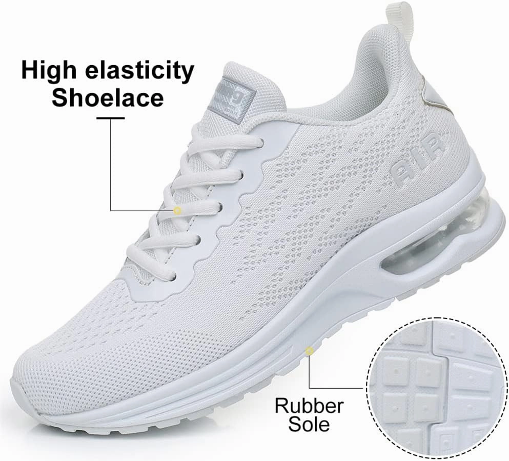 Gym And Training Shoes Dannto Women's Lightweight Walking Sneakers Air Cushion Tennis Athletic Running Fashion Sport Shoes for Girls