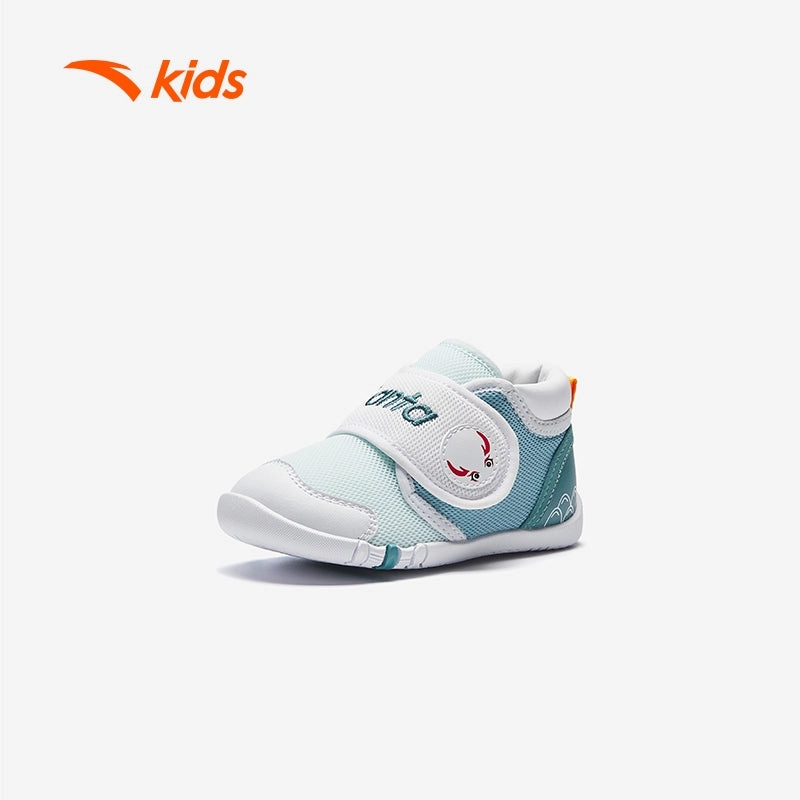 anta kids boys vintage sports Running Shoes 3125C0033-3 -green/white/blue Best Snow Boots For Lapland