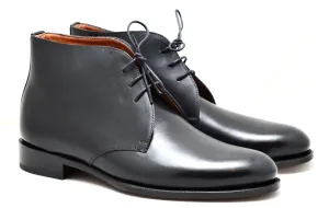 Telfar Boots Desert boot |  Black calf | wide fit