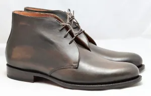 Baby Cowgirl Boots Desert Boot | chocolate |  box calf | wide fit