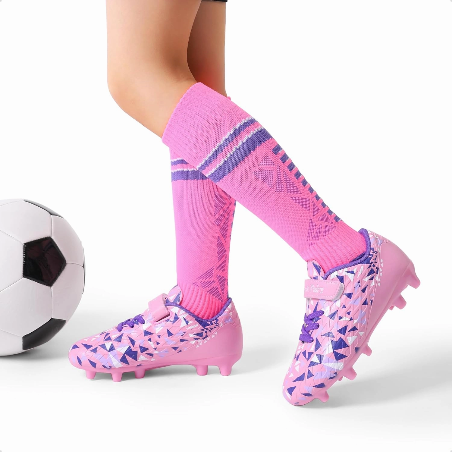 Types Of Cleats Soccer DREAM PAIRS Boys Girls Soccer Cleats Kids Football Shoes for Little/Big Kid SDSO2307K