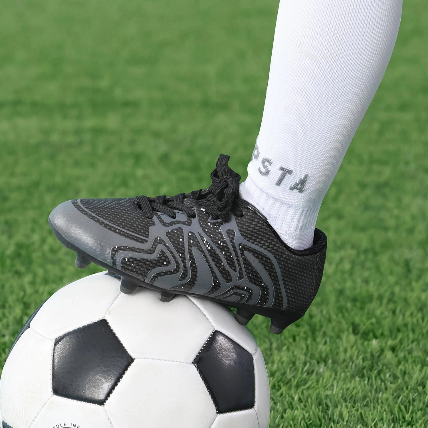 DREAM PAIRS Boys Girls Soccer Cleats Youth Firm Groud Baseball Cleats Sport Athletic Outdoor Trainning Football Shoes for Little/Big Kid Academy Soccer Cleats Prices