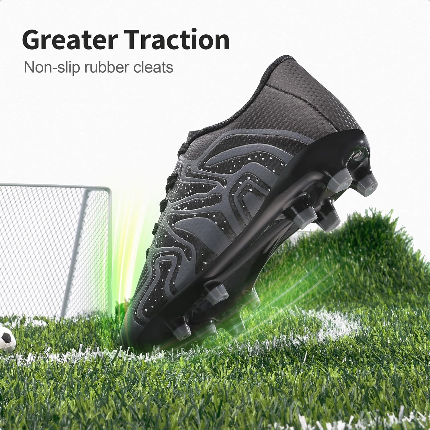 Baseball Vs Soccer Cleats DREAM PAIRS Boys Girls Soccer Cleats Youth Firm Groud Baseball Cleats Sport Athletic Outdoor Trainning Football Shoes for Little/Big Kid