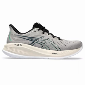 Men's Asics Gel-Cumulus 26, Moonrock/Dark Mint, 9.5 D Medium Asics Shoes With Best Arch Support