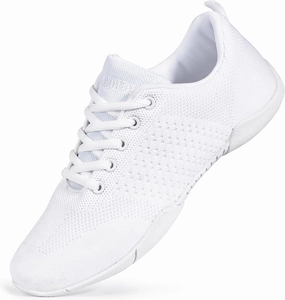Best Cushioned Cross Training Shoes CADIDL Cheer Shoes Women White Cheerleading Dance Shoes