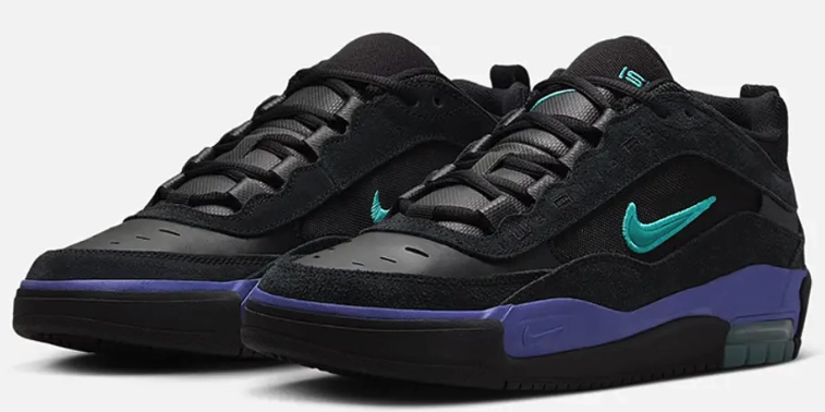 Nike Shoes Afterpay Nike SB - Air Max Ishod Shoes | Black Violet