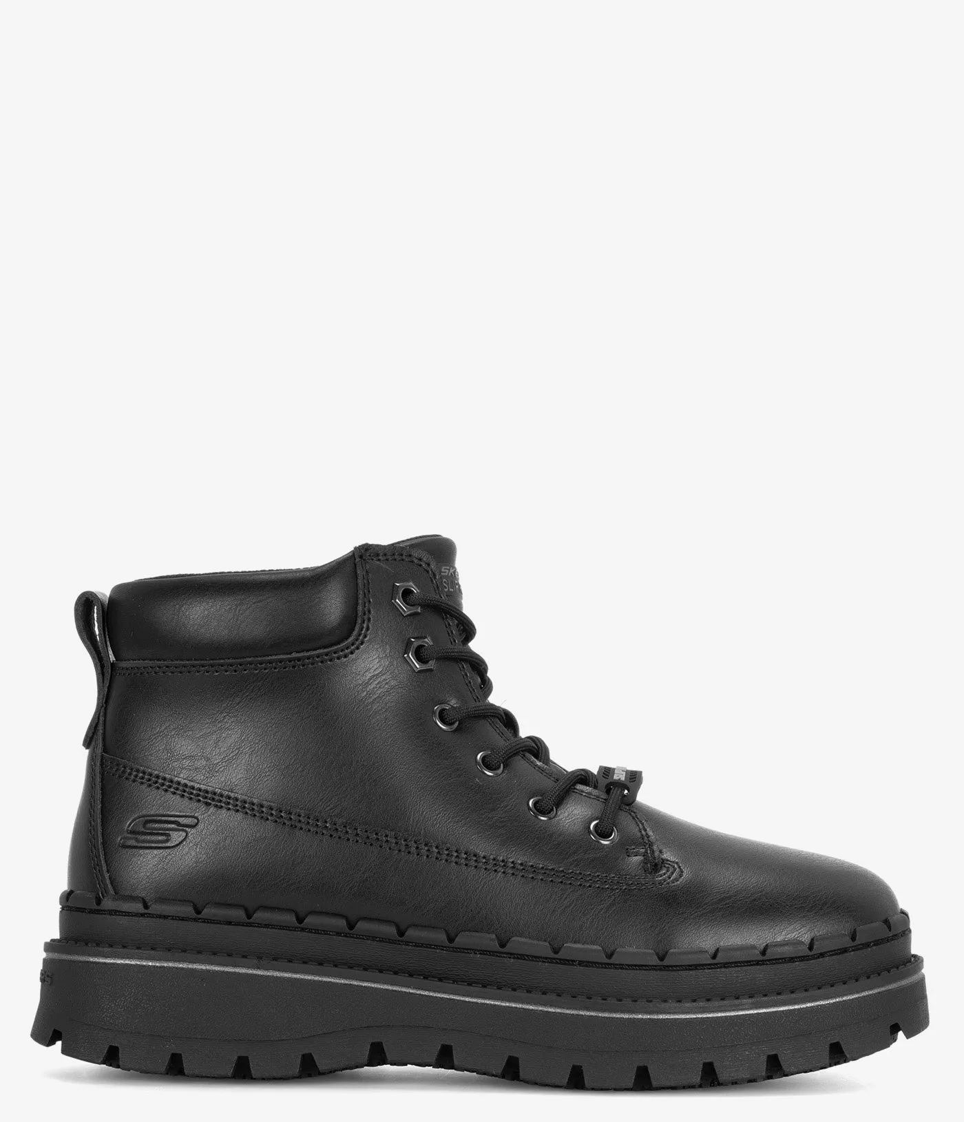 Skechers Work Jammers Slip-Resistant Lace-Up Boot - Women Boondock Work Boots