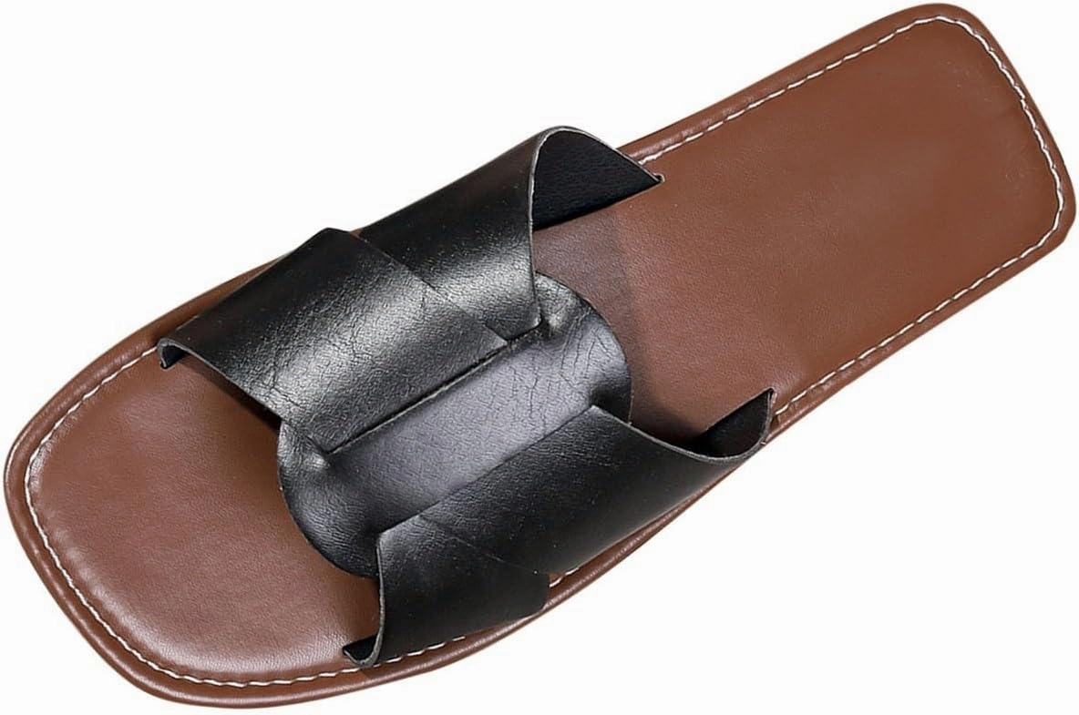 Shower Shoes Flip Flops Women's Flat Slide Sandals Cute Buckle Strap Slip on Dressy Casual Strappy Sandals 2025 Summer Open Toe Slides Shoes