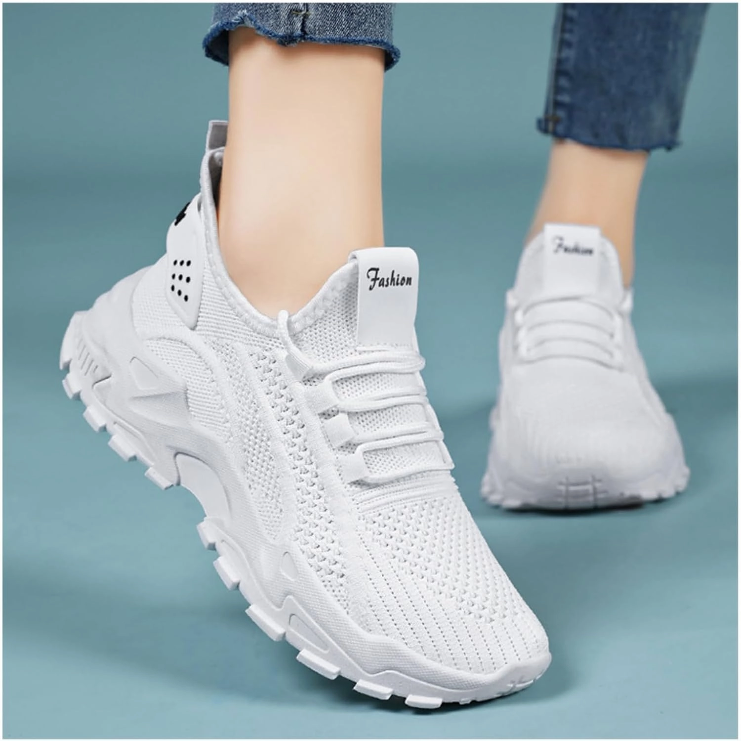 Best Tennis Shoes For Work Women's Orthopedic Slip On Walking Shoes Air Cushion Walking Shoes Comfort Loafers Wide Fit Breathable Mesh Sneakers Lightweight Soft Casual Sneaker Workout Work Shoe