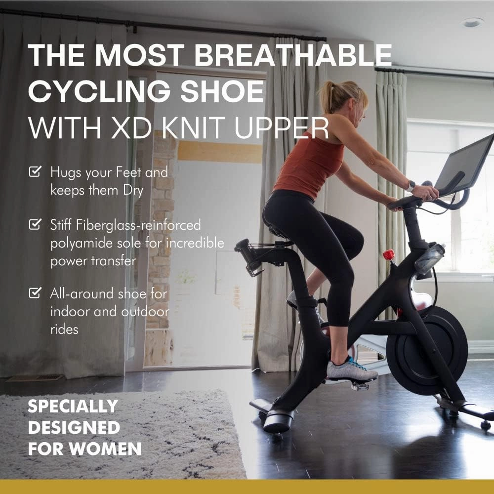 Tommaso Pista SPD & Peloton Shoes for Women—2 in 1—Fit for Peloton, Road Bicycles & Most Indoor Bikes—Install Your Own Delta or SPD Cleats Essential Bike Accessories for Cyclebar & Soulcycle Yow Cycling Shoes