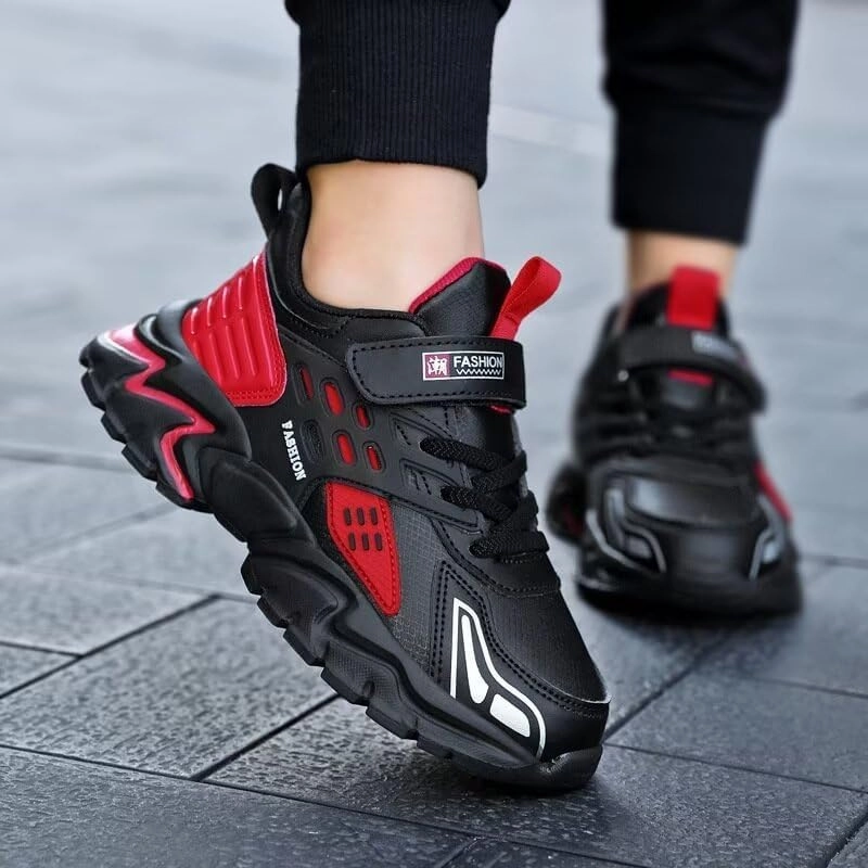 Fitting Cleats To Cycling Shoes Kids Boy Fashion Comfortable Walking Sneakers for Sport Running Cycling Hiking School