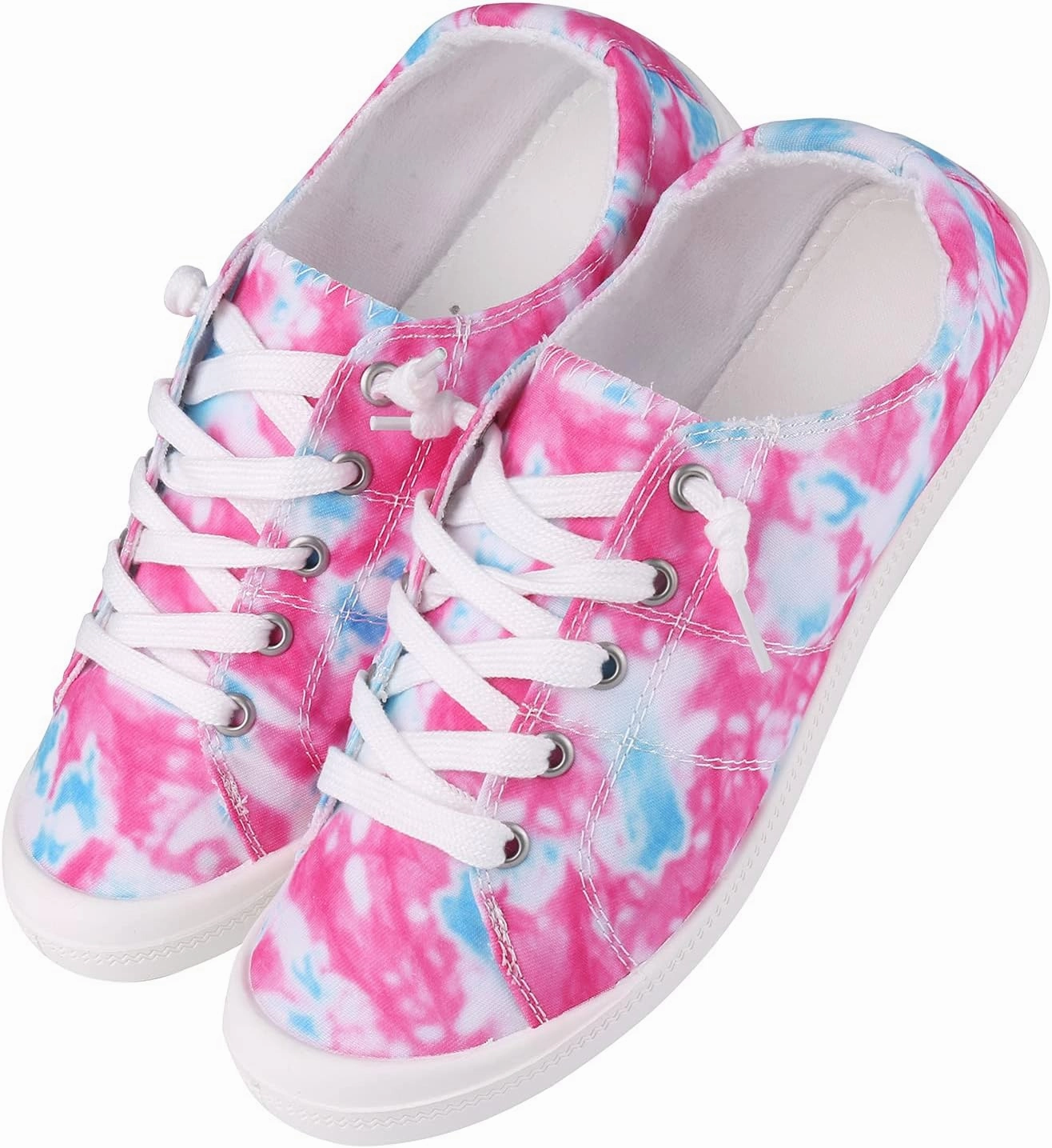 Carbon Cycling Sale eBigValue Flat Canvas Sneakers Lace Up Style for Women's for Outdoor Traveling, Shopping, Cycling, Running