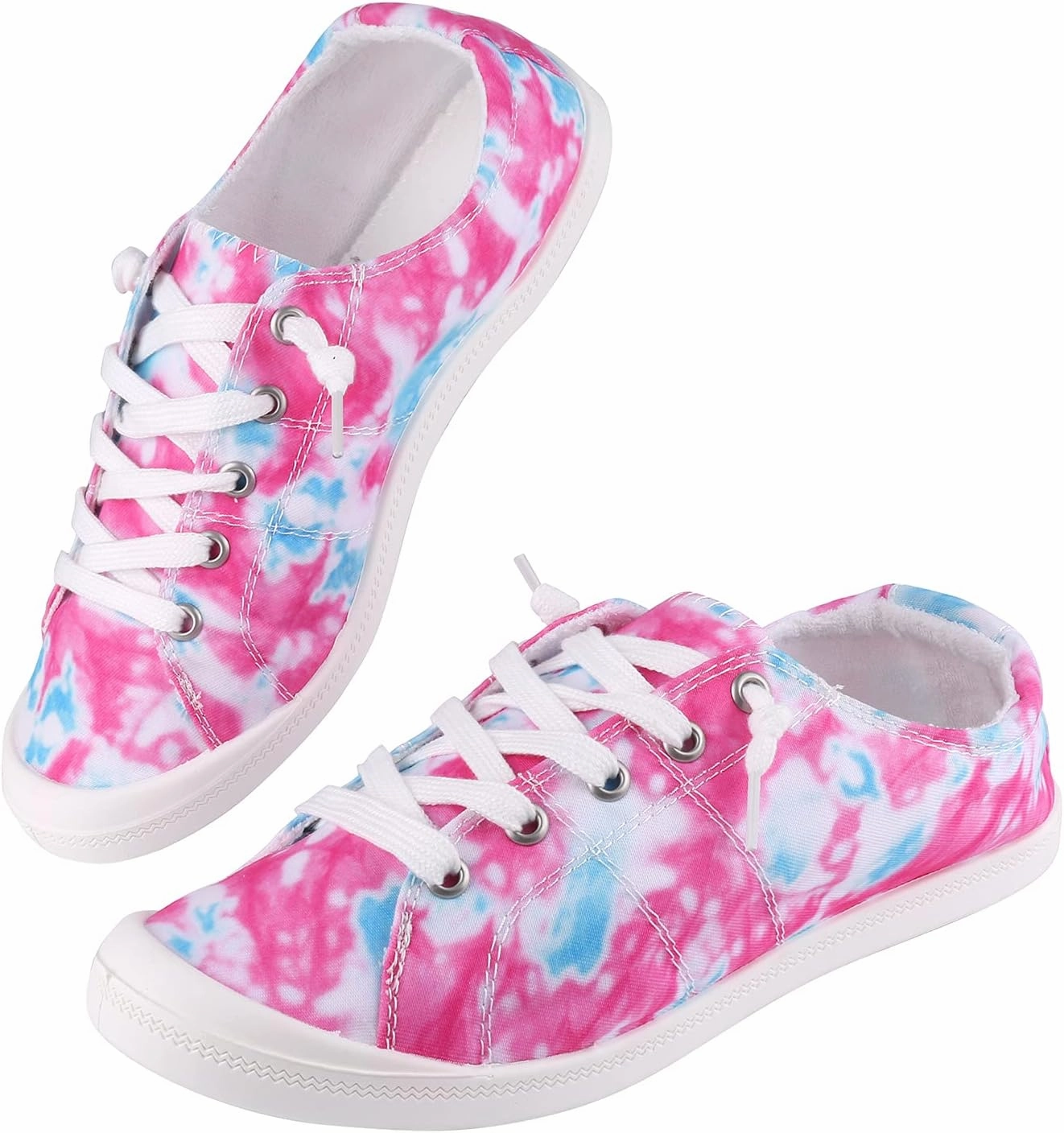 eBigValue Flat Canvas Sneakers Lace Up Style for Women's for Outdoor Traveling, Shopping, Cycling, Running Bontrager Circuit Road Cycling Shoe