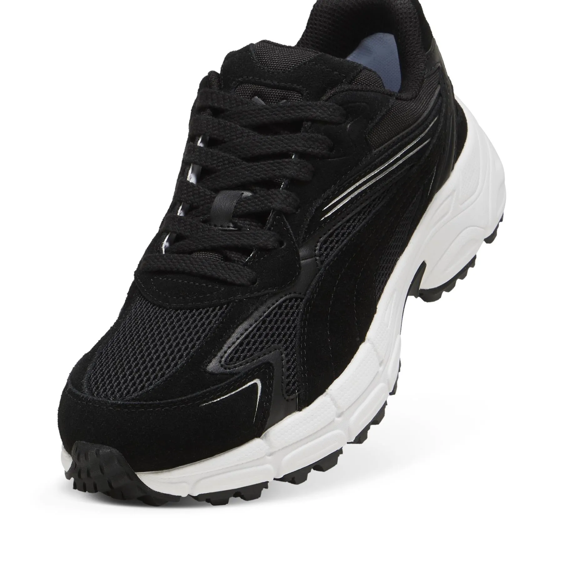 Teveris Golf Shoes Black/Puma White Rain Golf