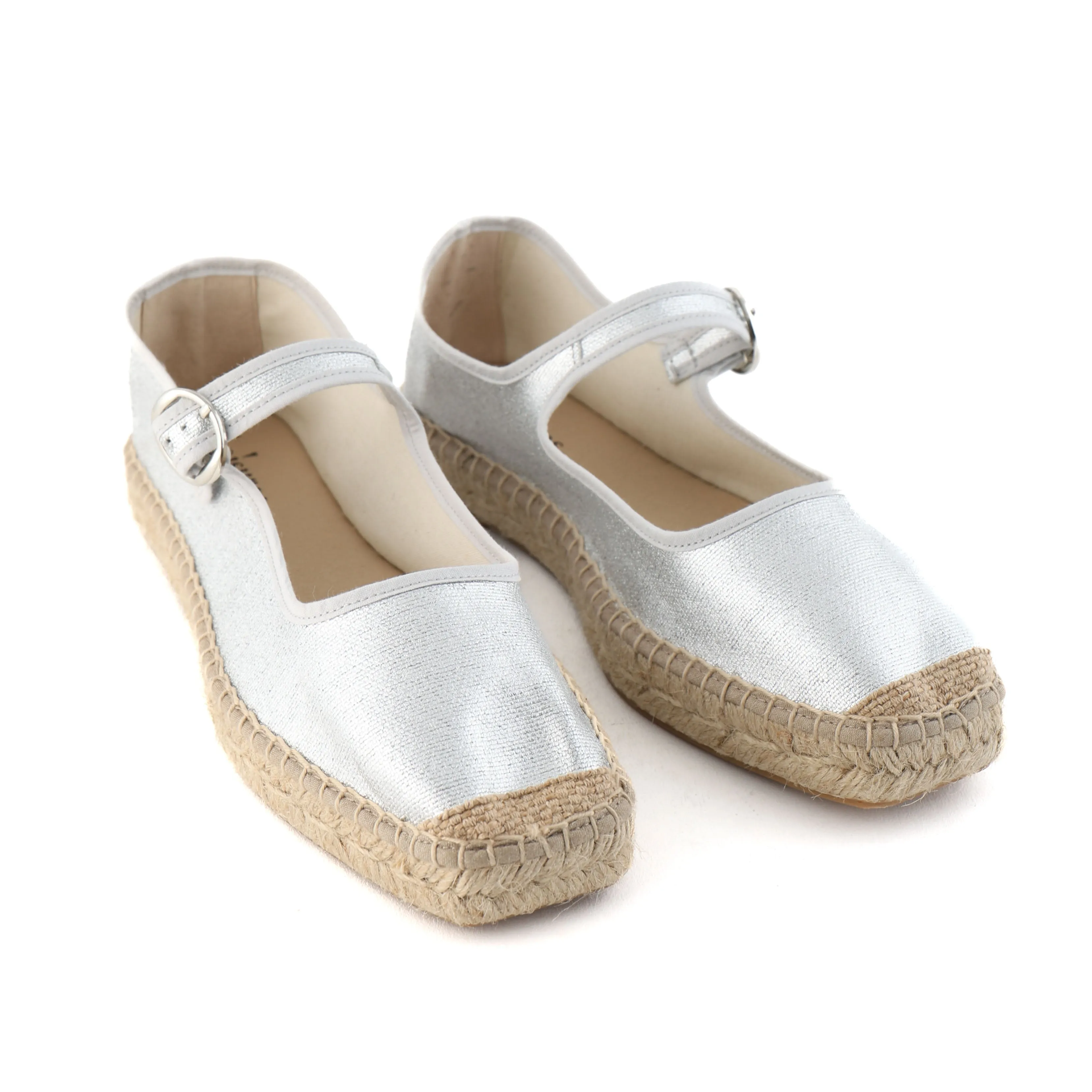 ROVER Silver Toms Alison Espadrille