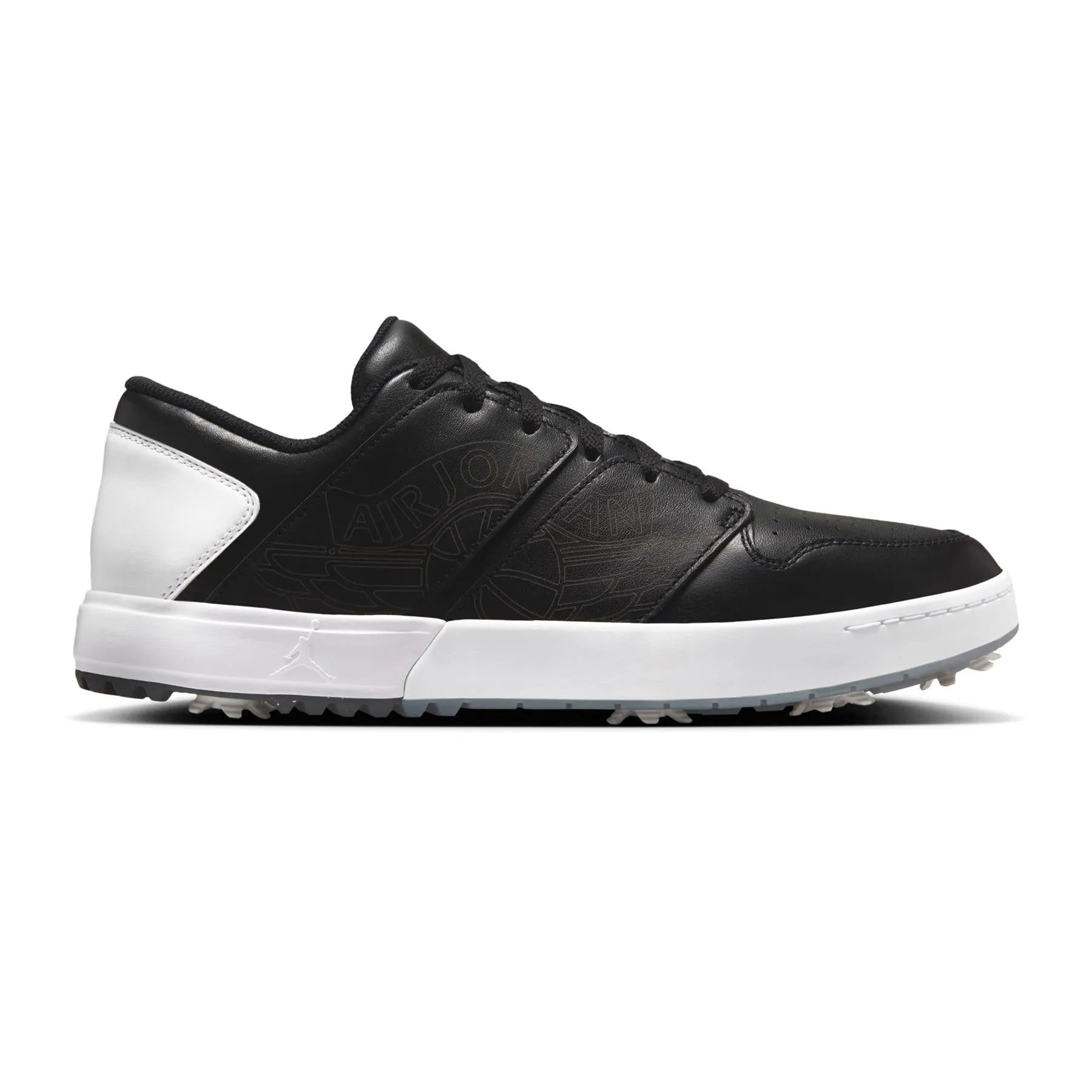 Air Jordan 1 NU Retro Golf Shoes Black/White/Cool Gray Hyperflex Golf Shoes