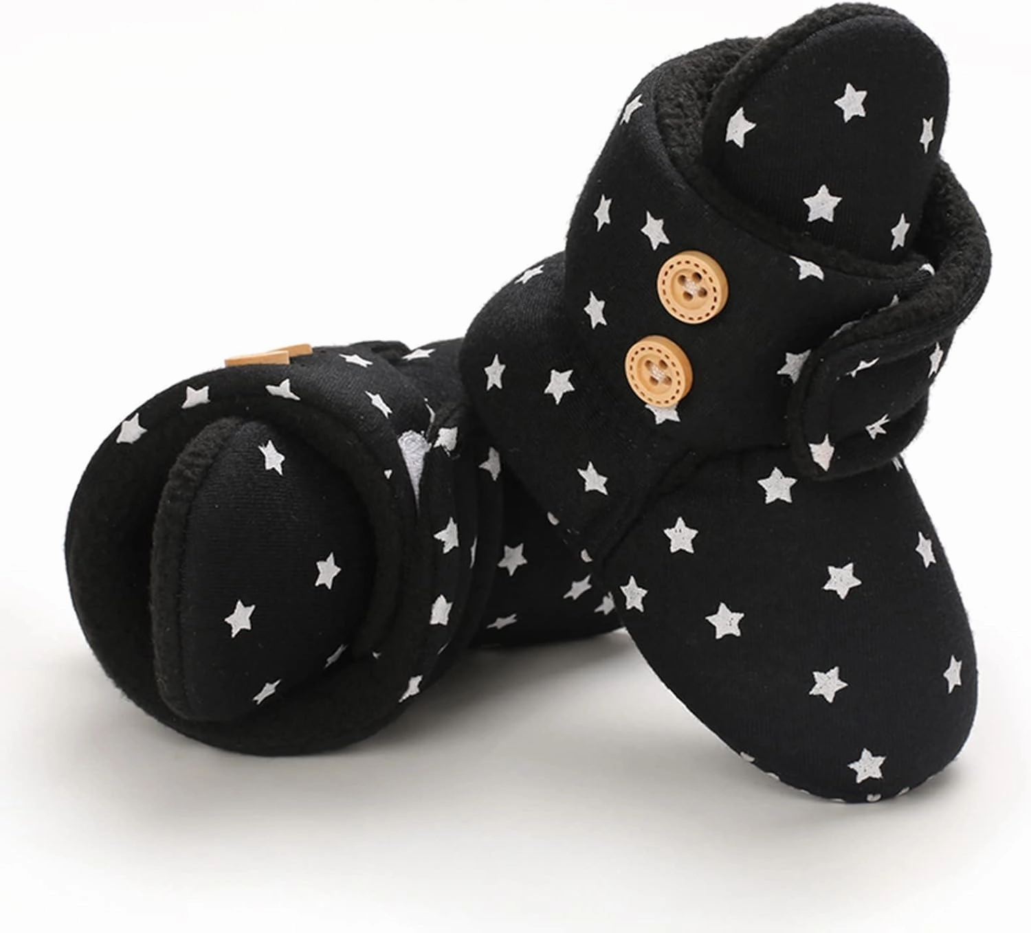 Boots for Babies Boy Baby Shoes Plus Velvet Warm Polka Dot Printing Boots Non Slip Breathable Toddler Shoes Snap Booties Baby Boy Colored Soccer Cleats