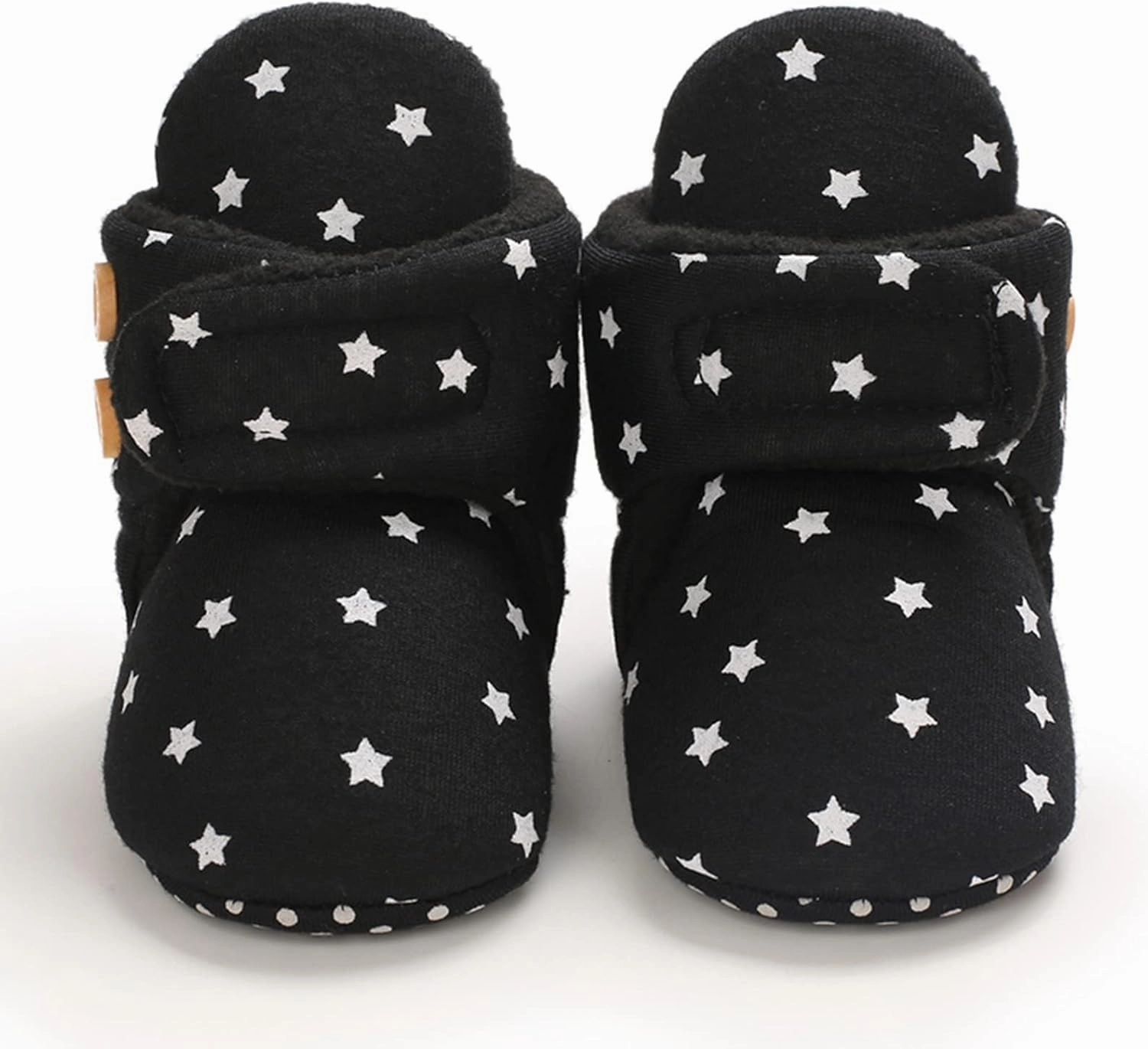 Boots for Babies Boy Baby Shoes Plus Velvet Warm Polka Dot Printing Boots Non Slip Breathable Toddler Shoes Snap Booties Baby Boy Soccer Predator Cleats