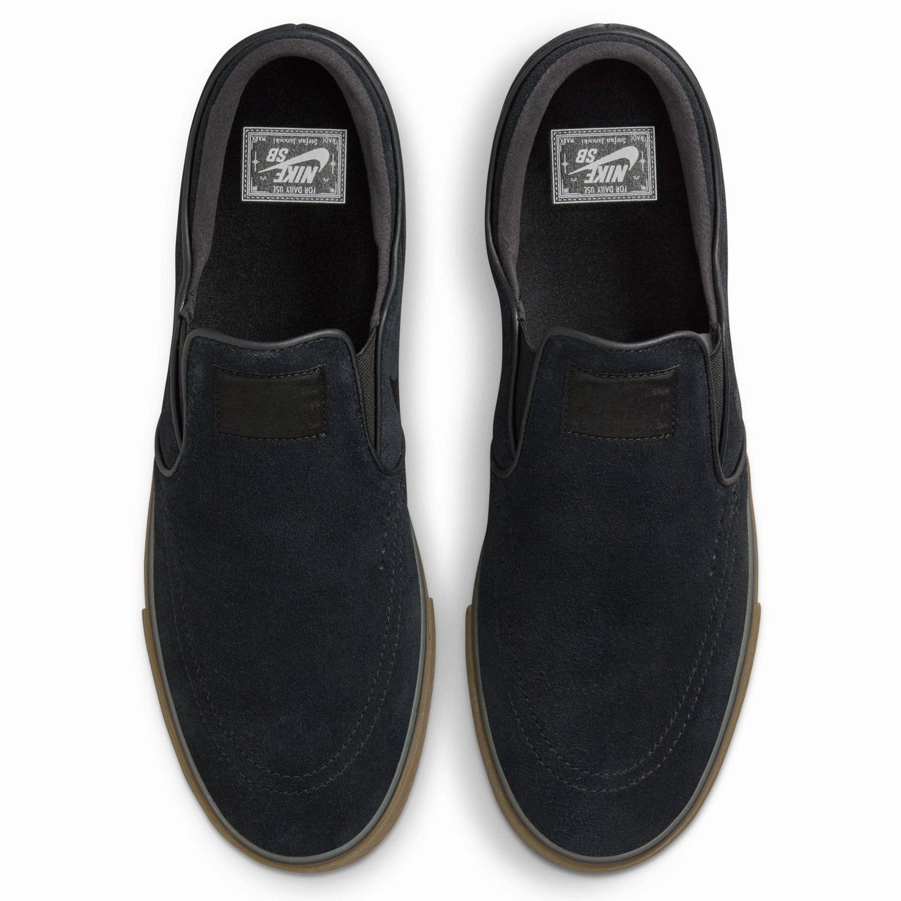 Nike Tennis Shoes Classic Nike SB Jansoki  Slip Black/Gum/Light Brown