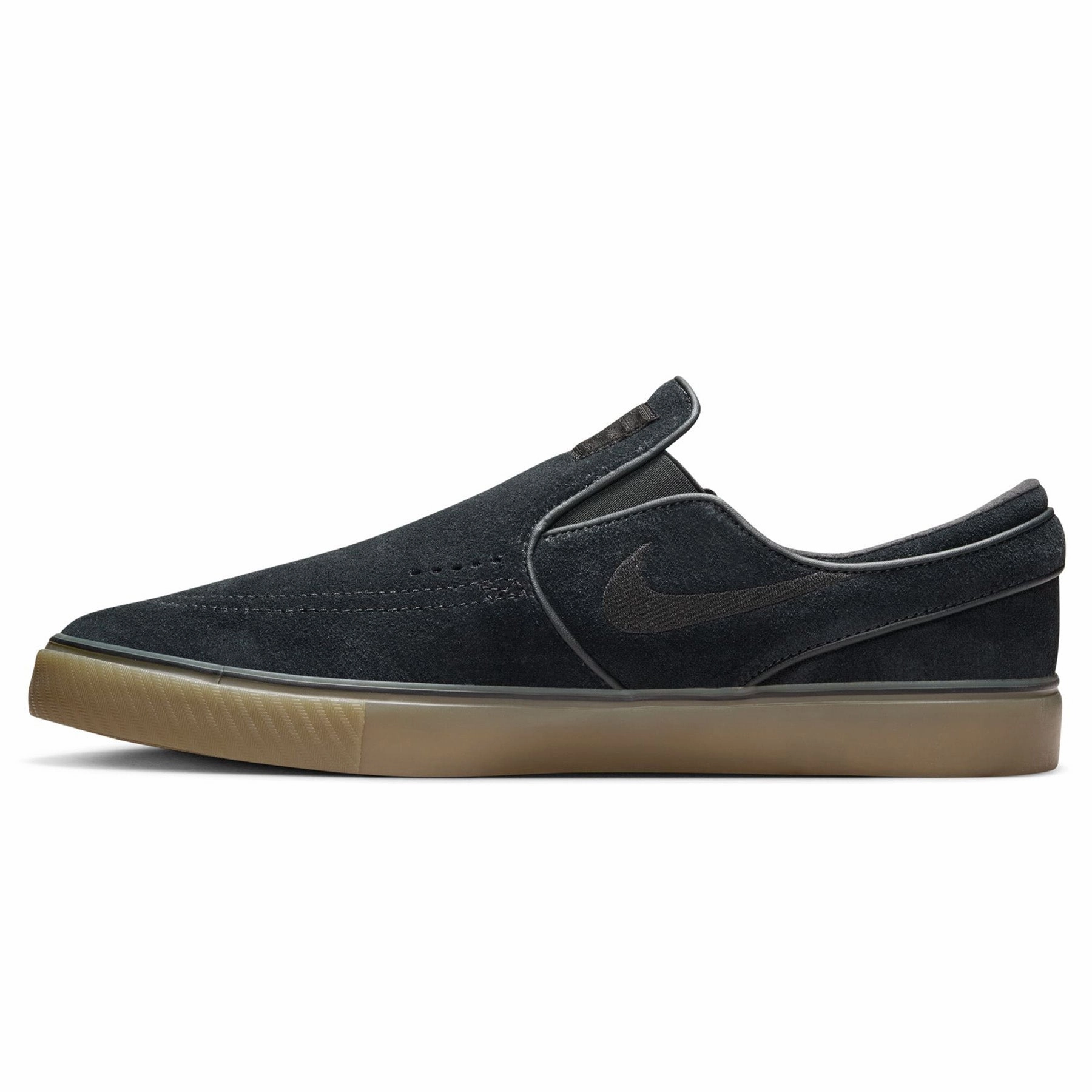 Nike SB Jansoki  Slip Black/Gum/Light Brown Nike Zip Up Shoes