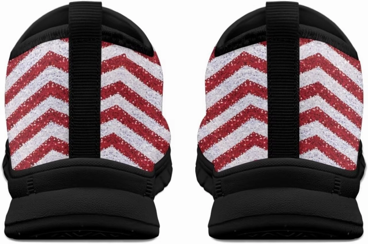 American Flag Walking Shoes for Women Slip On Casual Running Shoes Low Top Mesh Sport Shoes Lightweight Adult Jogging Shoes Climbing Shoe Repairs