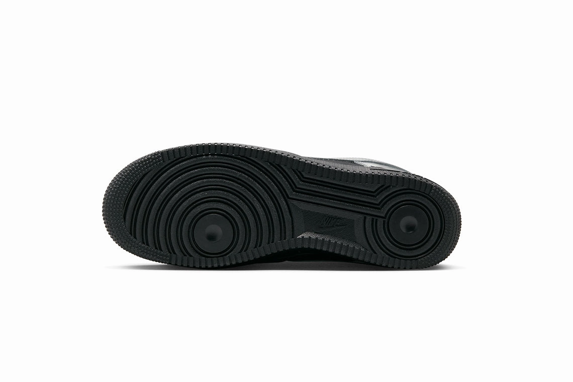 Nike Air Force 1 Retro Low - "All-Star" Black / Metallic Silver Nike Running And Training Shoes