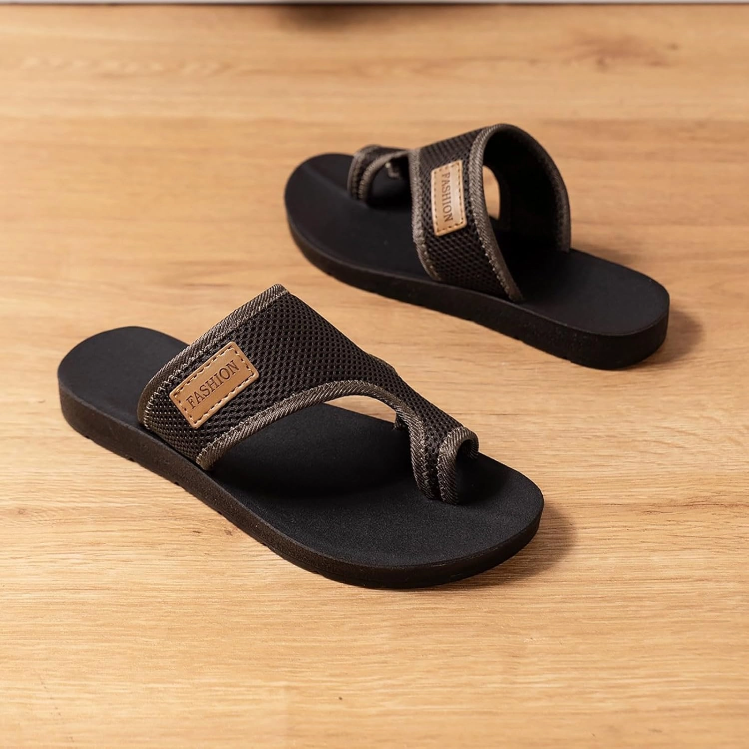 Orthopedic Sandals for Women Beach Slide Sandal Arch Support Flip Flops Comfortable Vacation Thong Sandals Lagoon Flip Flops