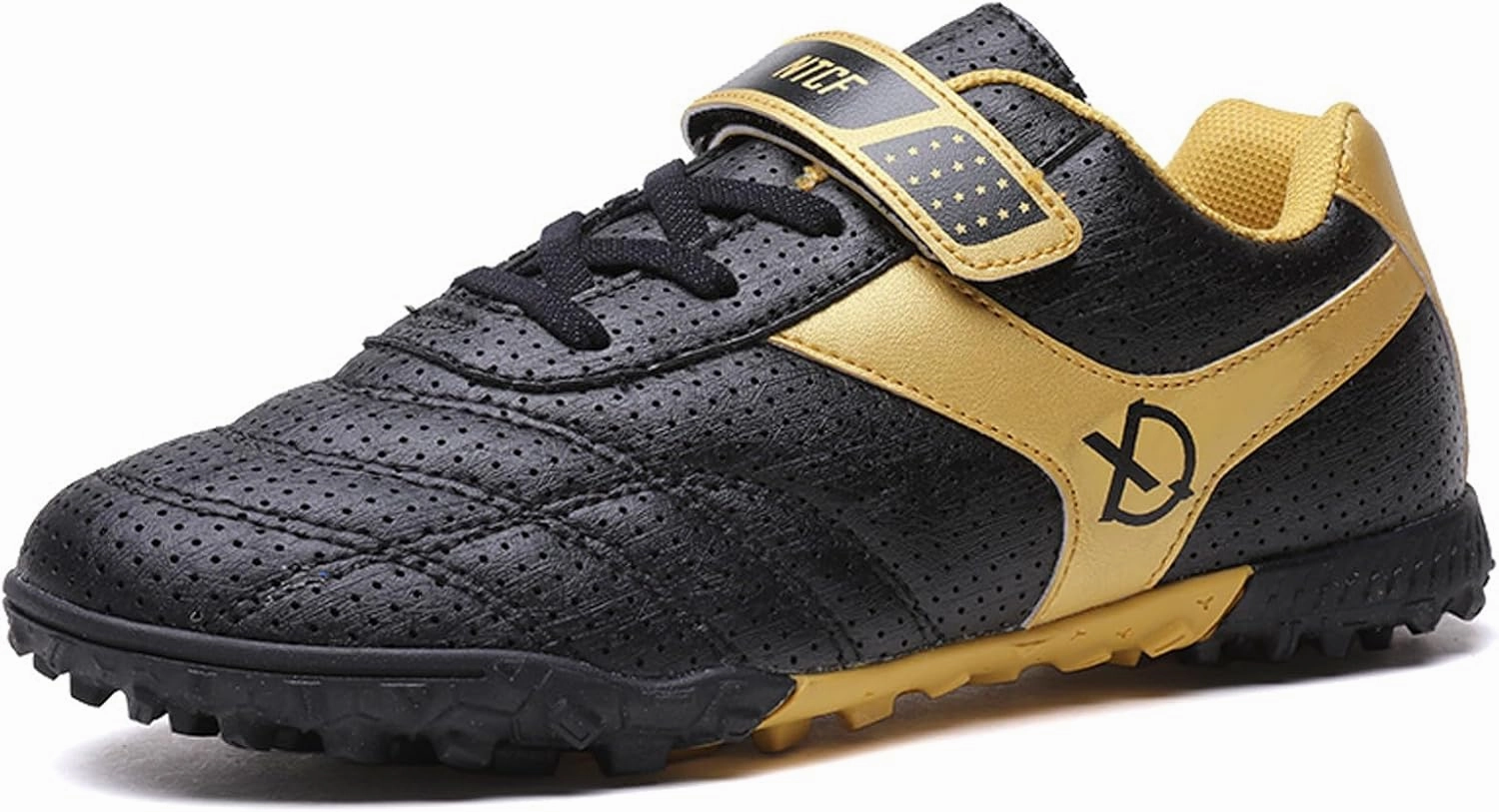 Eliogn Boys Girls AG/FG Soccer Shoes Outdoor Athletic Actual Combat Training Shoes Football Shoes for Kids (Little Kid/Big Kid) Soccer World Cleats