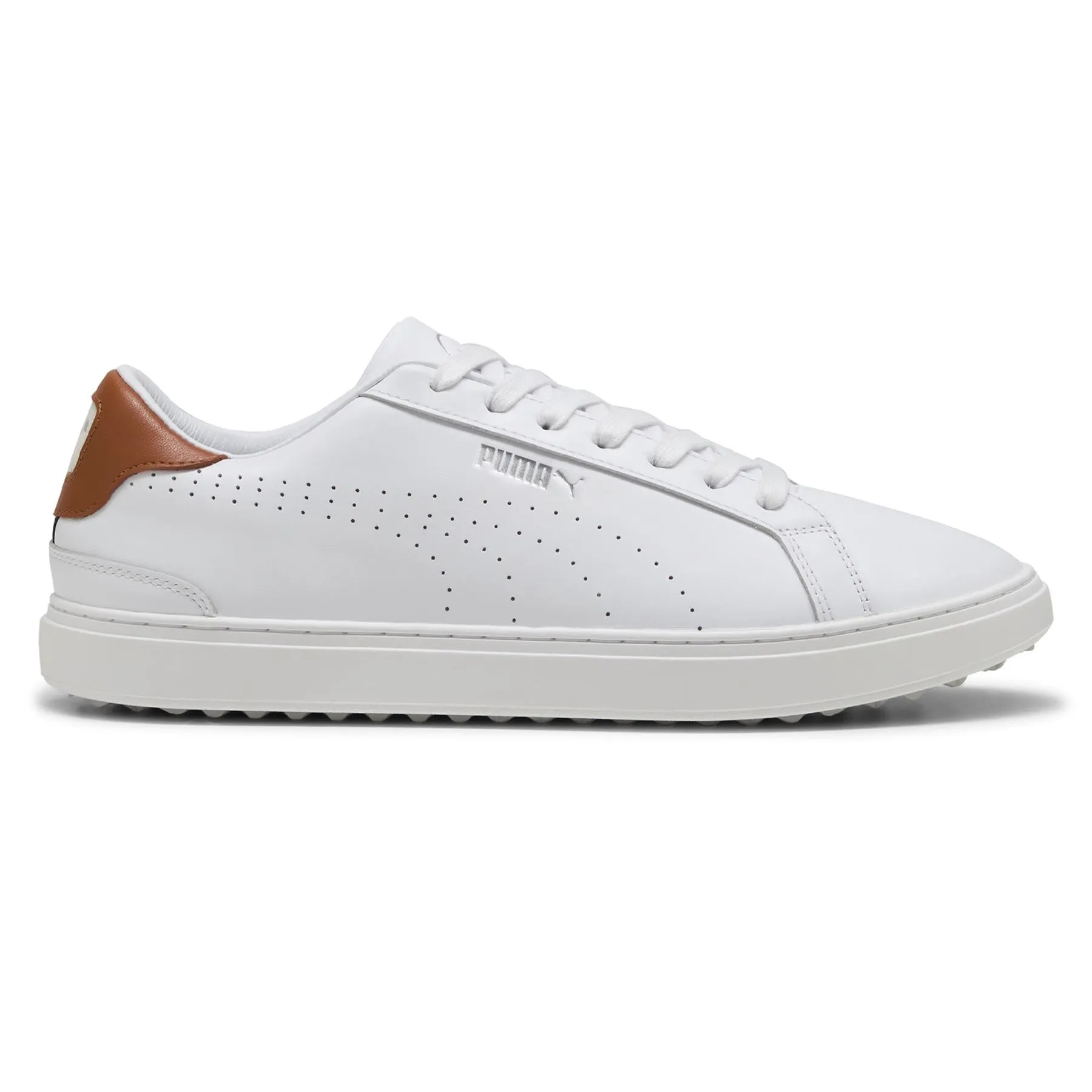 Comfort Golf Shoes Clyde Golf Shoes Puma White/Ash Grey