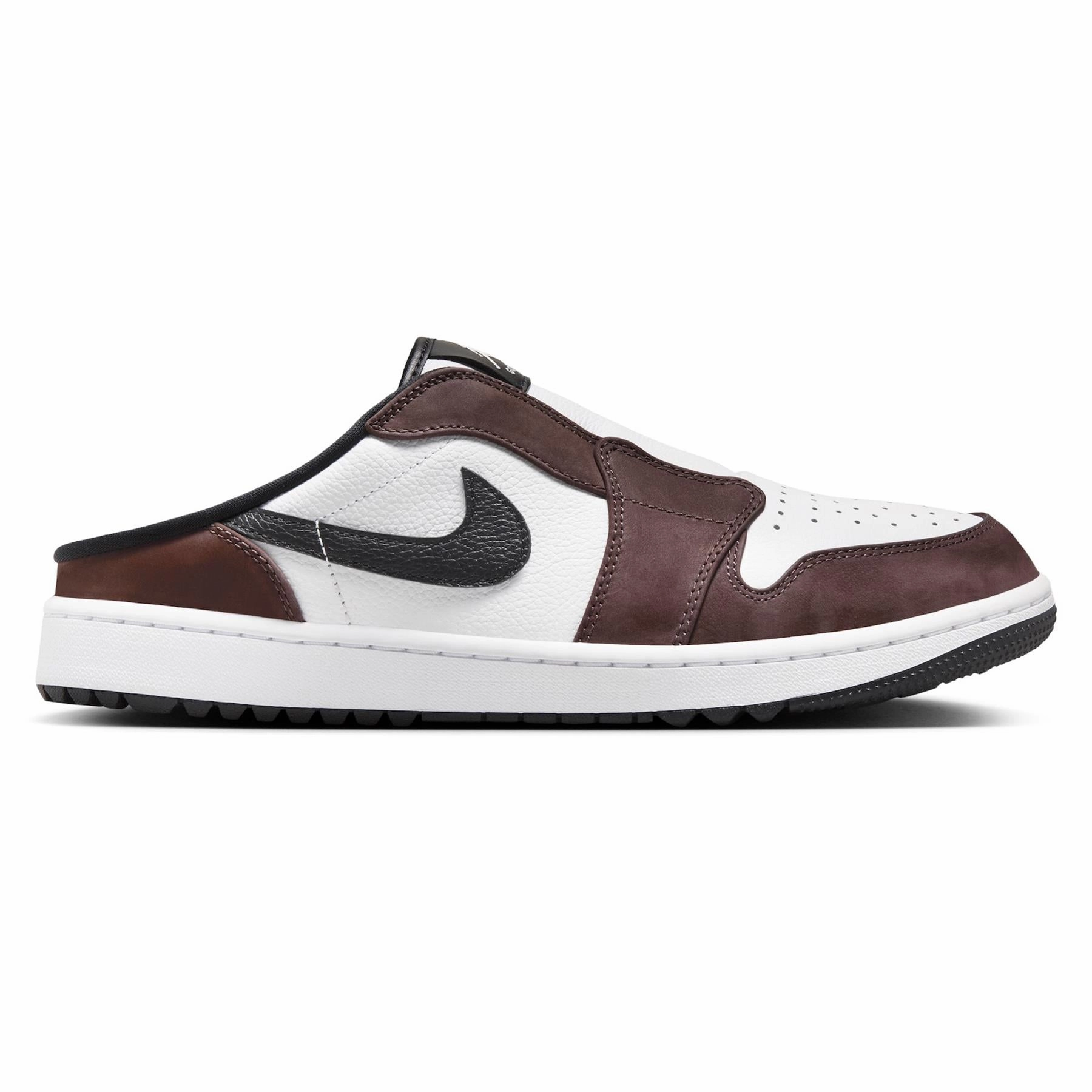 Air Jordan 1 Mule Baroque Brown/Black/White Sail Nike Weightlifting Shoes