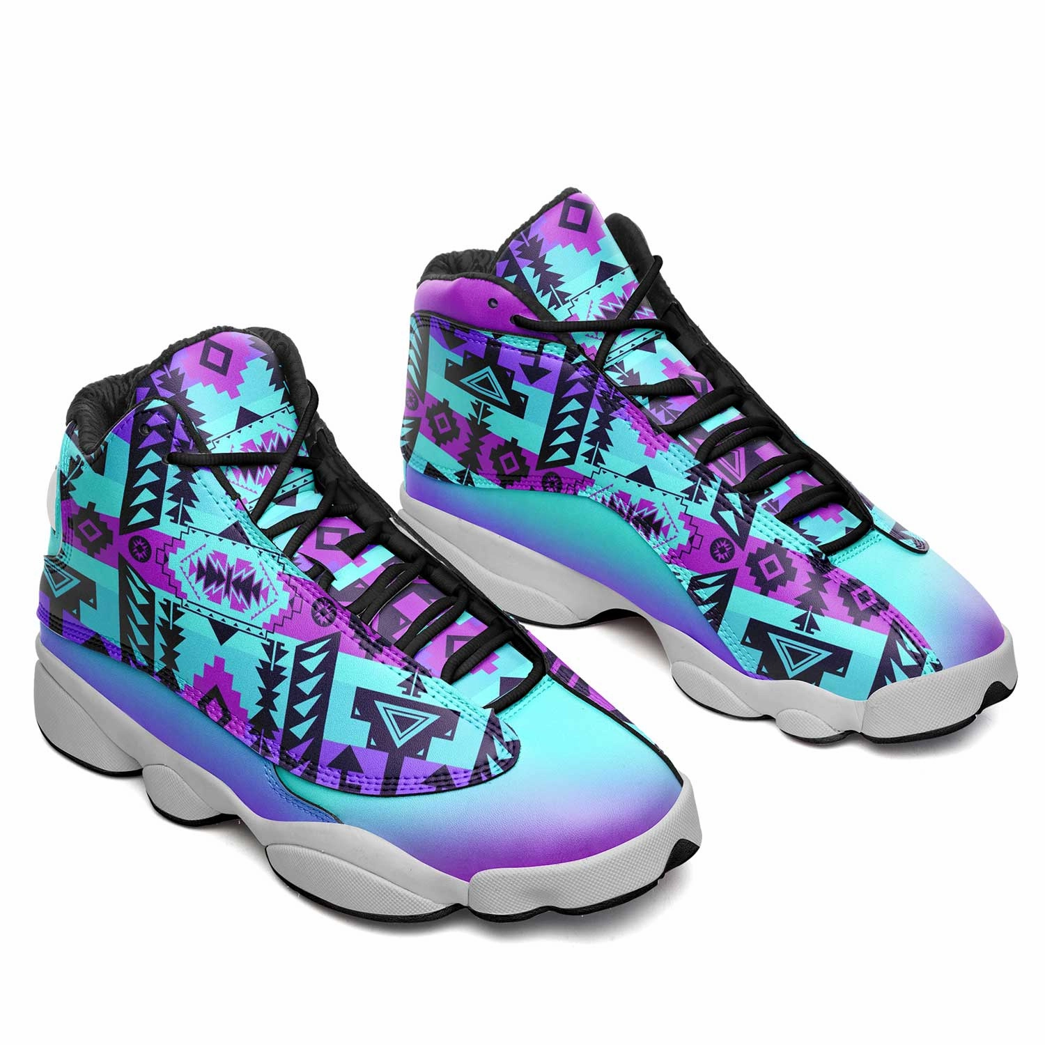 Chiefs Mountain Moon Shadow Isstsokini High Ankle Basketball Shoes