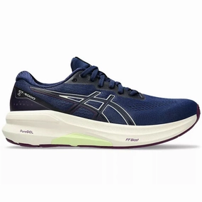 Stefon Diggs Asics Shoe Women's Asics GT-4000 4, Blue Expanse/Birch, 9 D Wide