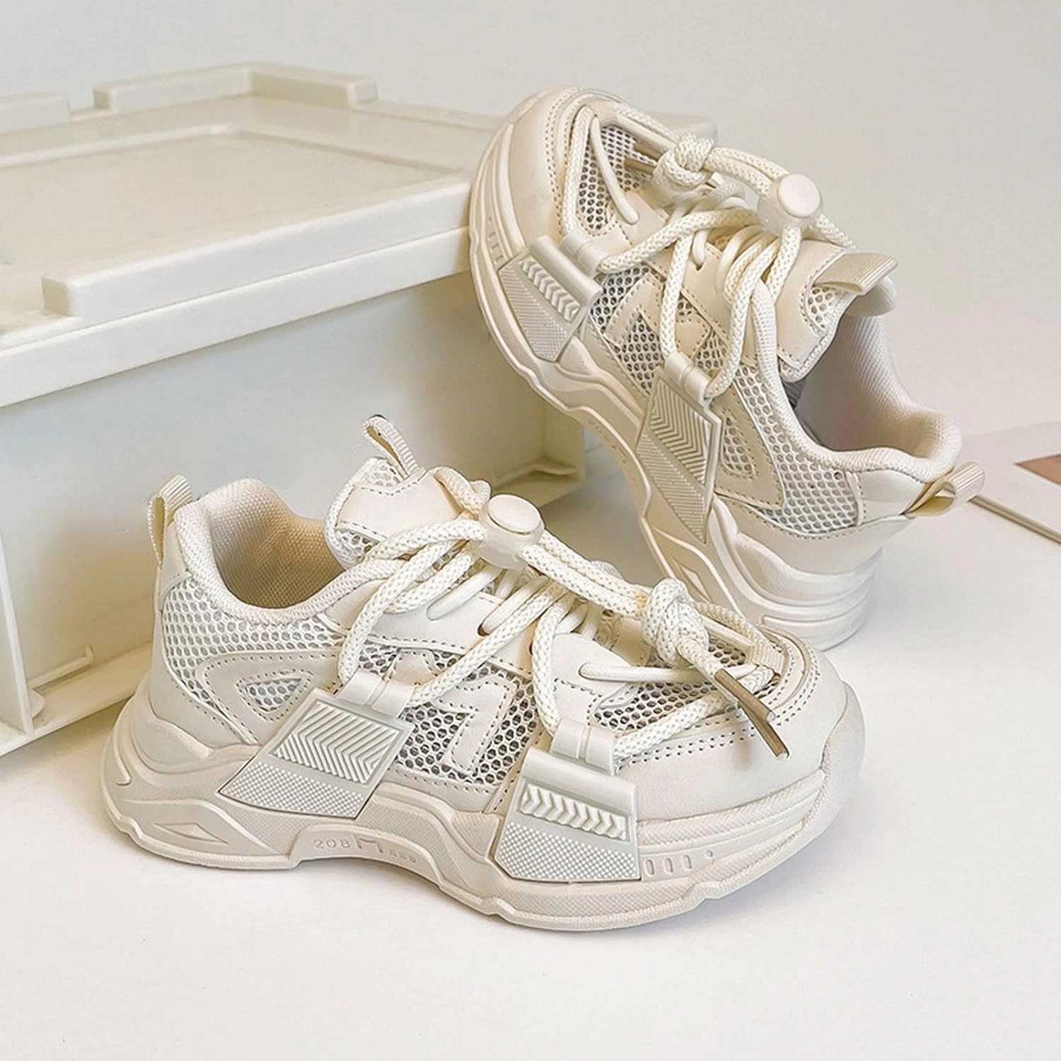 Toddler Boys Girls Sneakers Kids Lightweight Tennis Shoes Breathable Running Sport Athletic Sneakers Walking Shoes Pastel Soccer Cleats