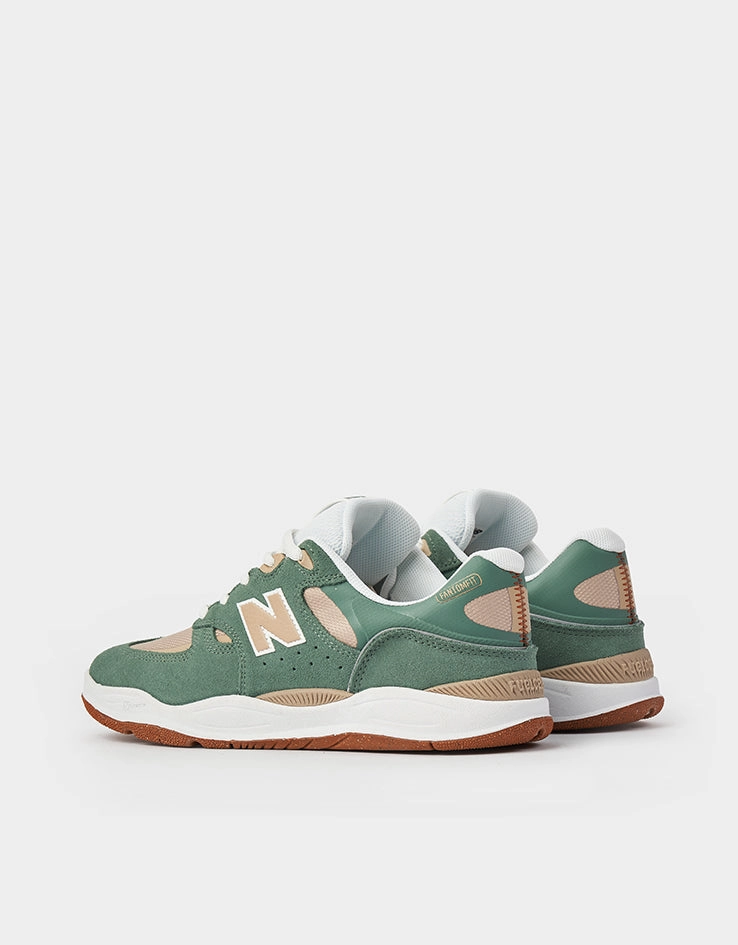 New Balance Numeric 1010 Tiago Lemos Skate Shoes - Sage/Tan Skate Shoe Logos