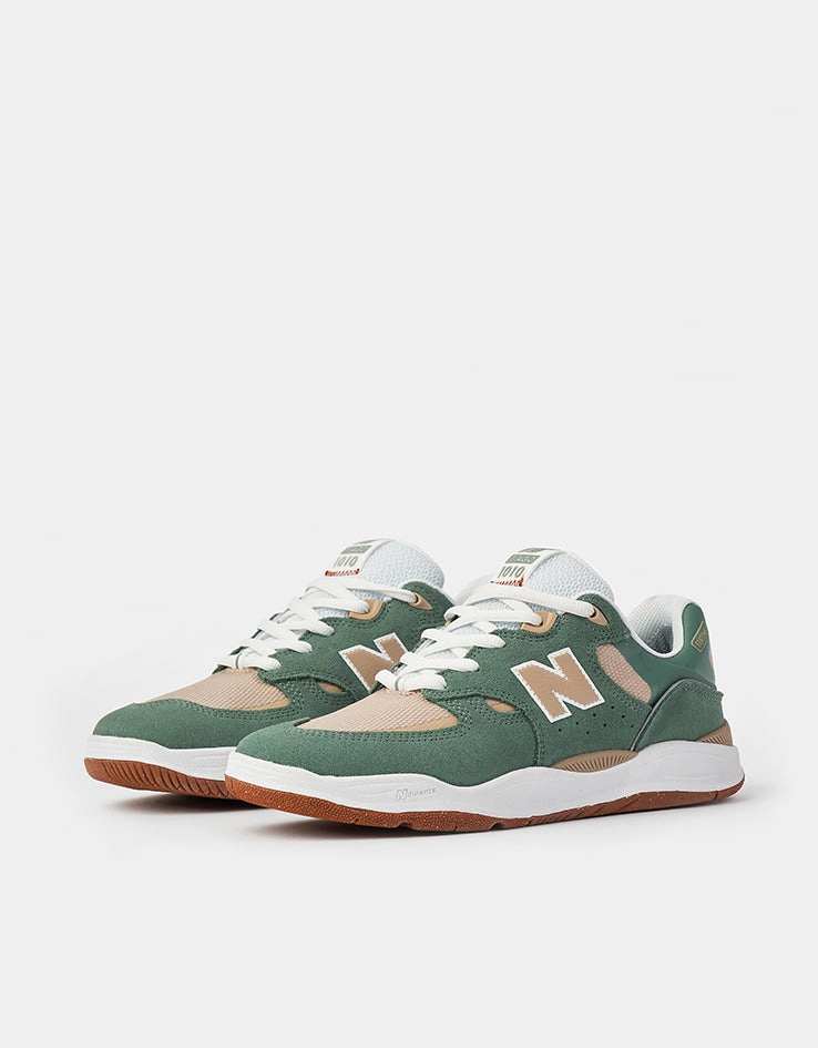 Bmx New Balance Numeric 1010 Tiago Lemos Skate Shoes - Sage/Tan