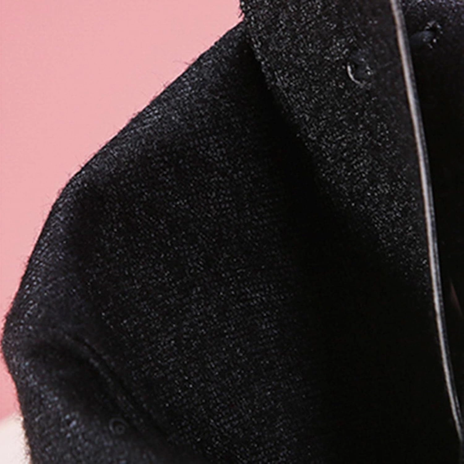 oiangi Women's Knee-high Boots Sexy Cross Lace Up Round Toe Side Zipper Belt Buckle Thick Heel Mid Heel Motorcycle Boots Black Casual Comfy Ladies Shoes Lightweight Army Combat Boots