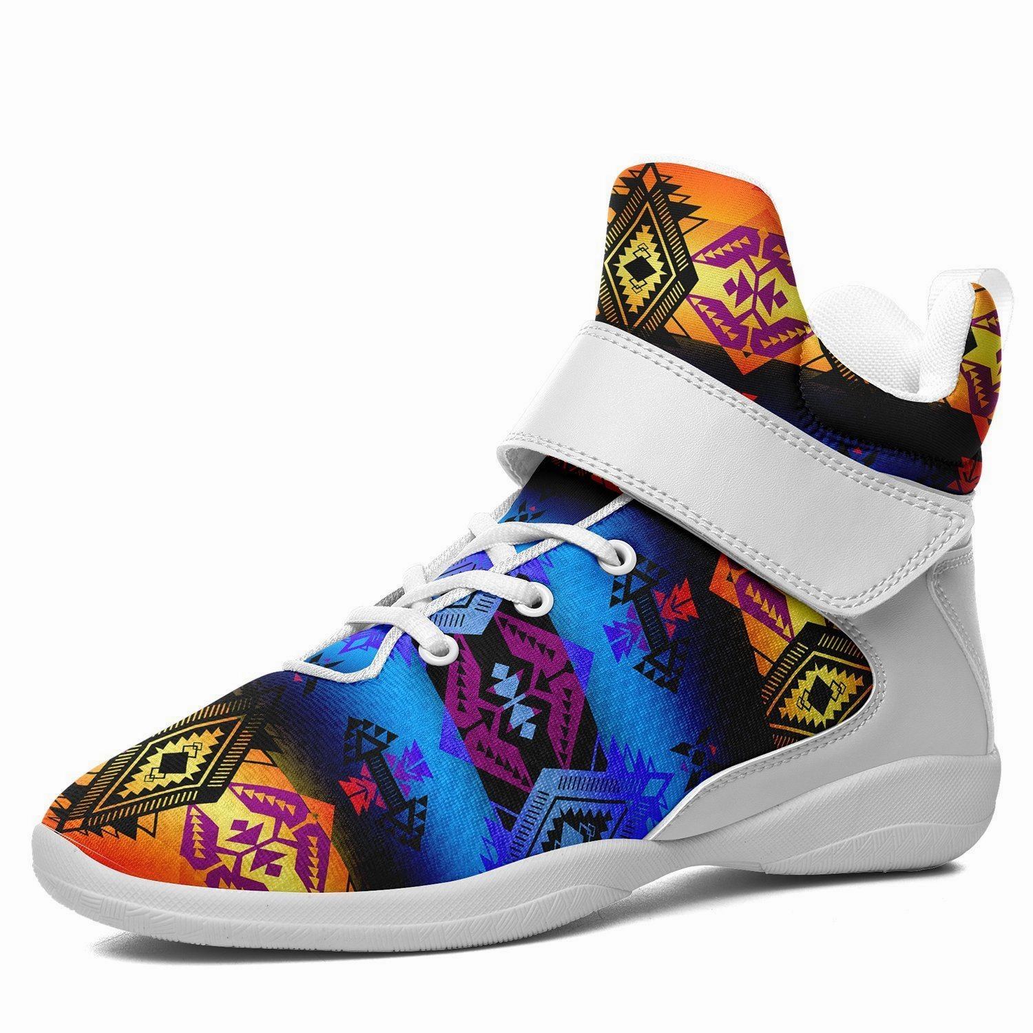 Flat Feet Basketball Shoes Sovereign Nation Sunset Kid's Ipottaa Basketball / Sport High Top Shoes