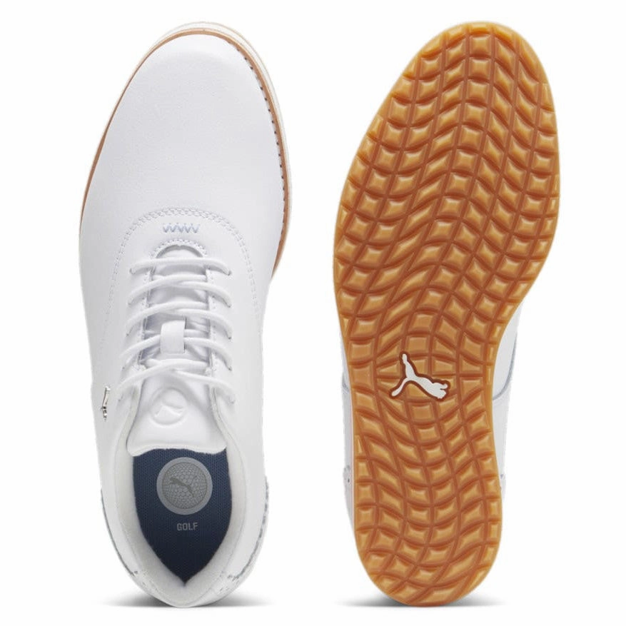 Spikes For Golf Puma Women's AVANT Spikeless Golf Shoes - Puma White