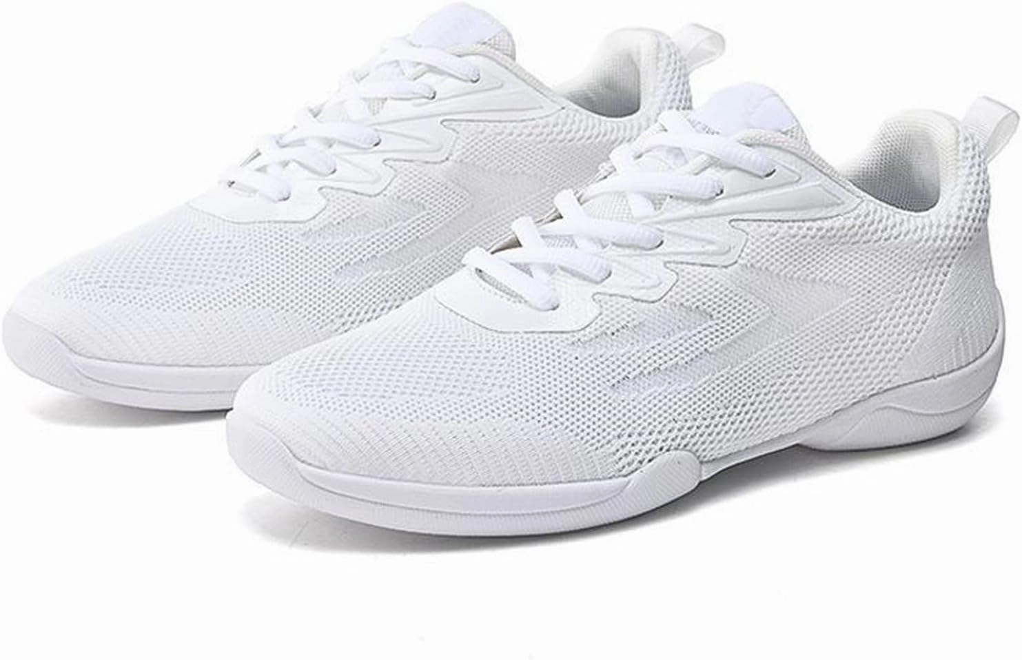 Boost Soccer Cleats Women Girls White Cheerleading Shoes Athletic Training Tennis Walking Competition Youth Cheer Sneakers Dancing