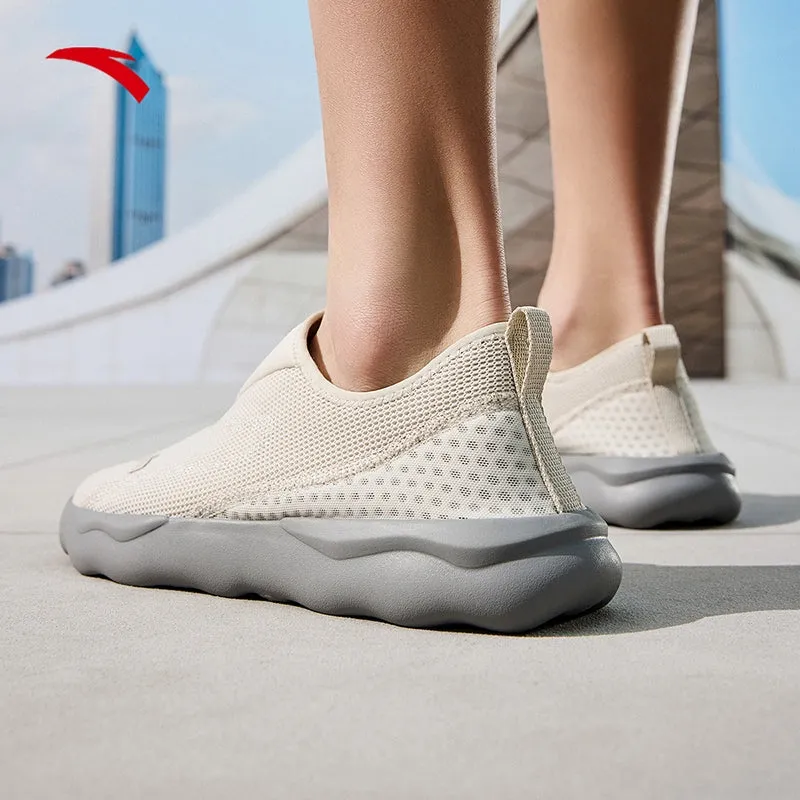 ANTA Men Cross-Training Shoes Slip-on/Slipon Shoes 9125B7703-2 -Kernel Gray (Kasut Sukan Lelaki) World Balance Training Shoes