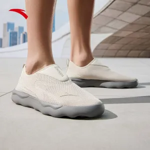 Neutral Training Shoes ANTA Men Cross-Training Shoes Slip-on/Slipon Shoes 9125B7703-2 -Kernel Gray (Kasut Sukan Lelaki)