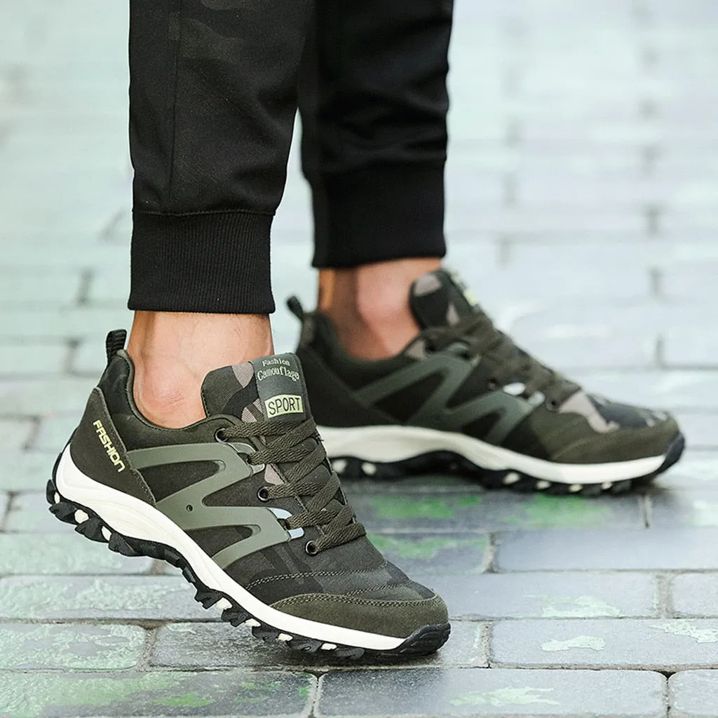 Couple Military Training Camouflage Shoes Non-Slip Adidas Tennis Shoes Adizero