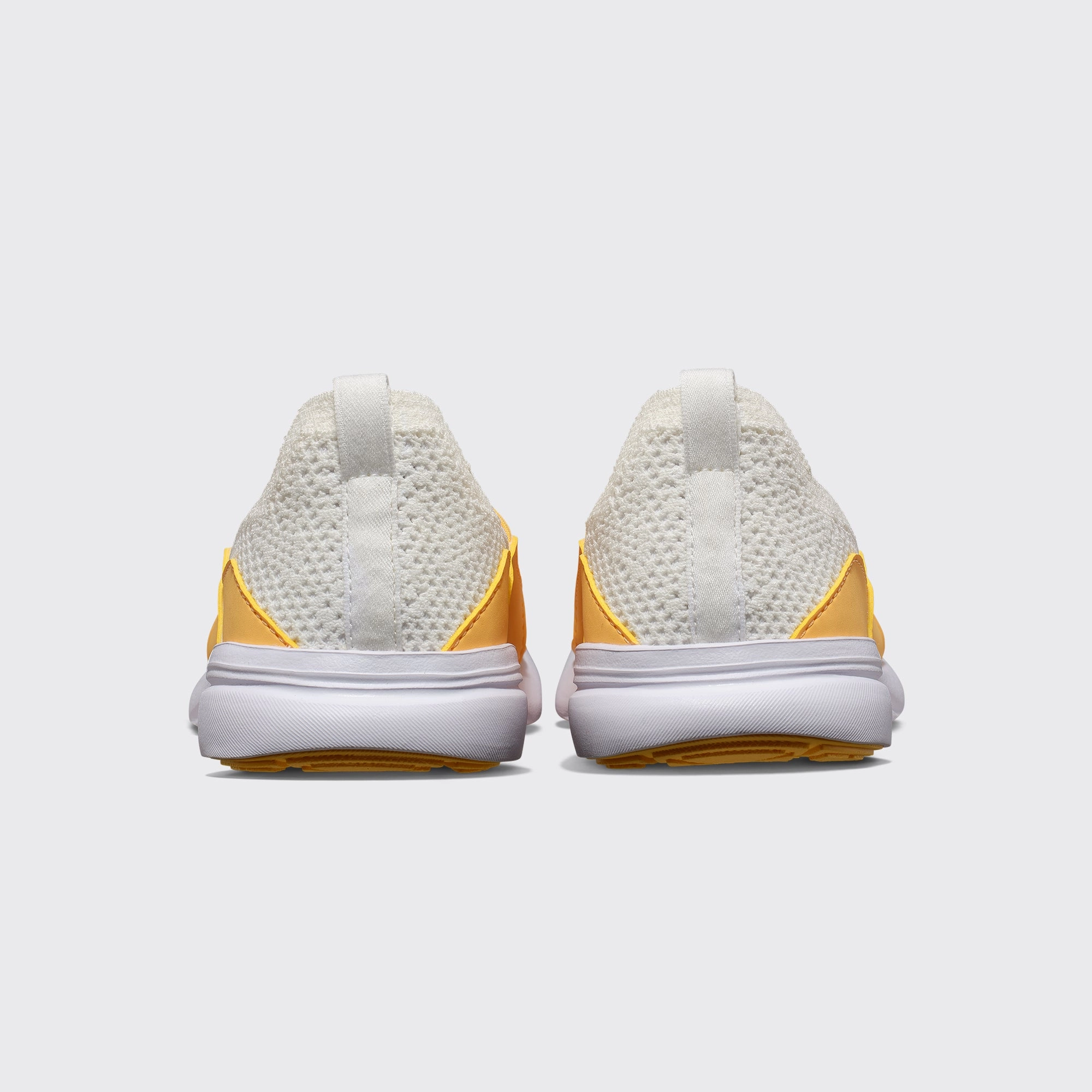 Hi Top Running Shoes Youth's TechLoom Bliss White / Marigold / UV