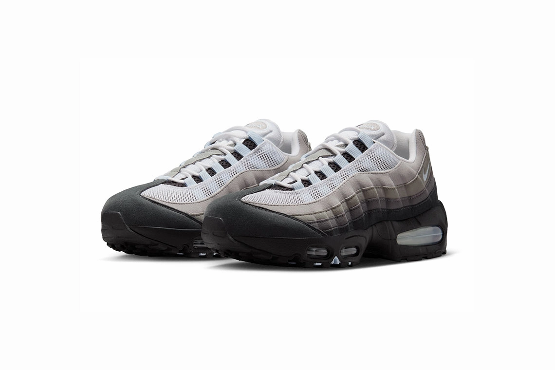 Women's Nike Air Max 95 OG : Black / Blue Tint - White Nike Shoes For Flat Footed