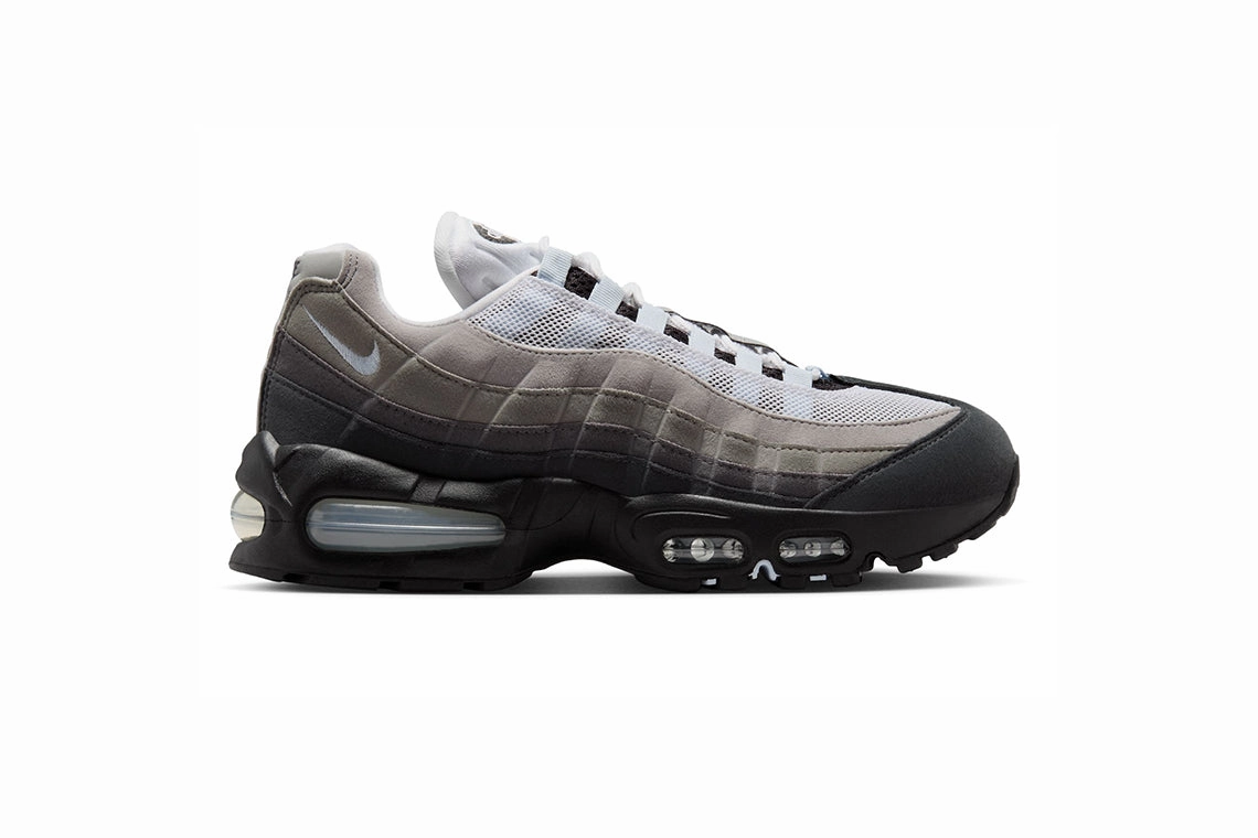 Megan Thee Stallion Nike Shoes Women's Nike Air Max 95 OG : Black / Blue Tint - White