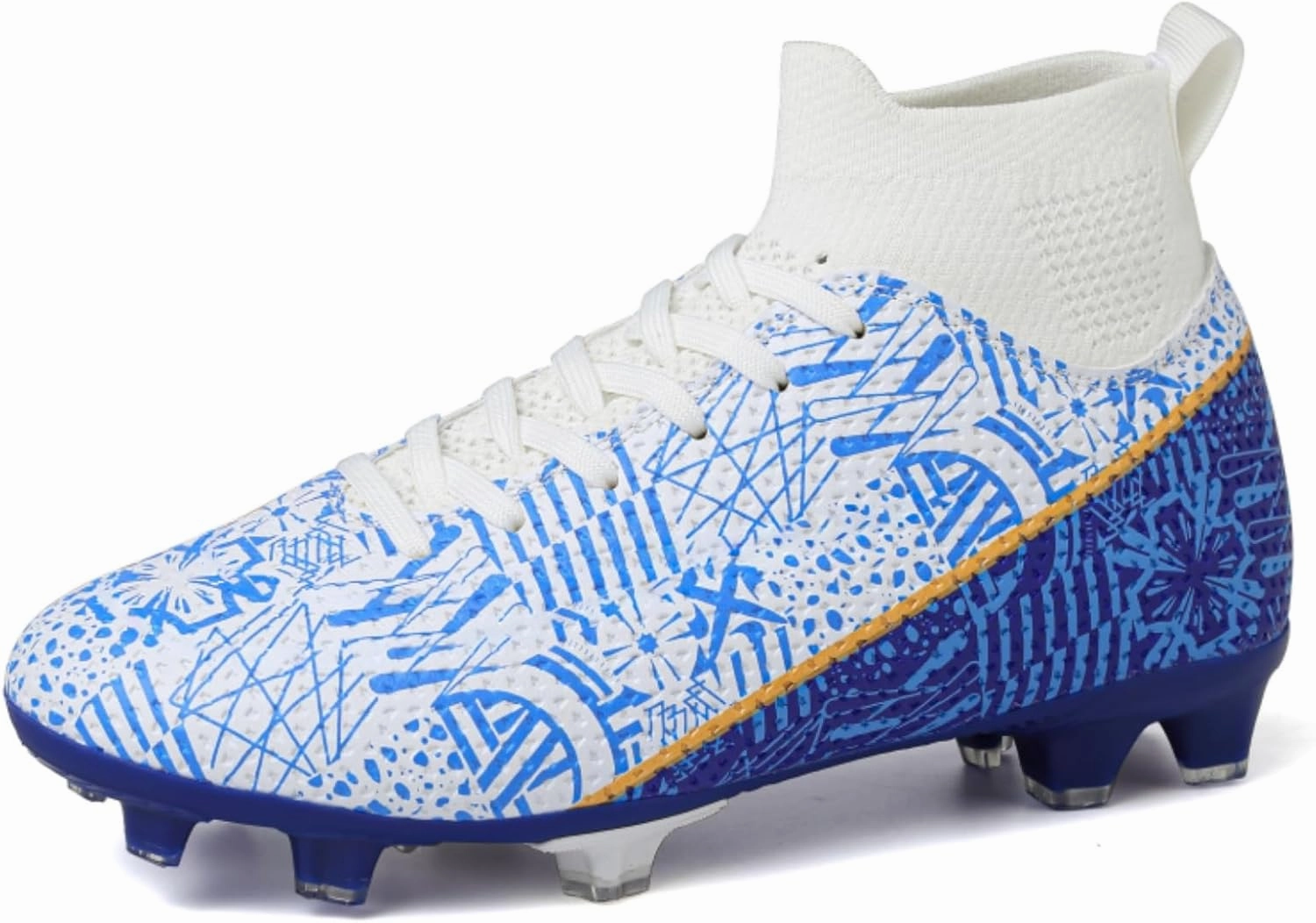 Soccer Cleats Bag RDGO Boys Girls Soccer Cleats Lace Up Cleats(Little Kid/Big Kid)/AG