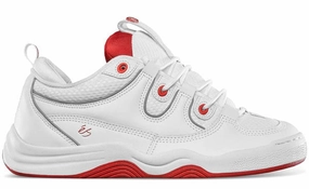 ES TWO NINE 8 WHITE/RED SKATE SHOES Busenitz Skate