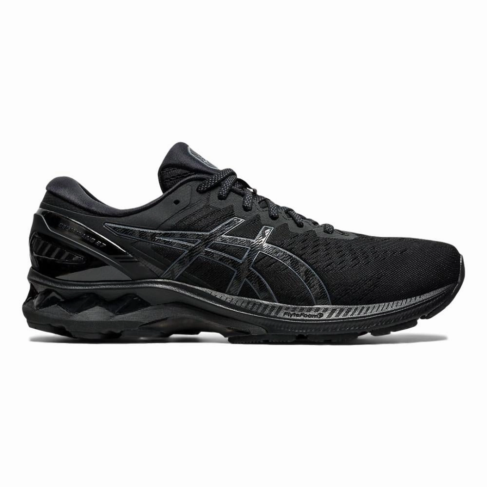 Men's Asics Gel-Kayano 27, Black/Black, 10.5 4E Extra Wide Asics Shoes Nimbus 19