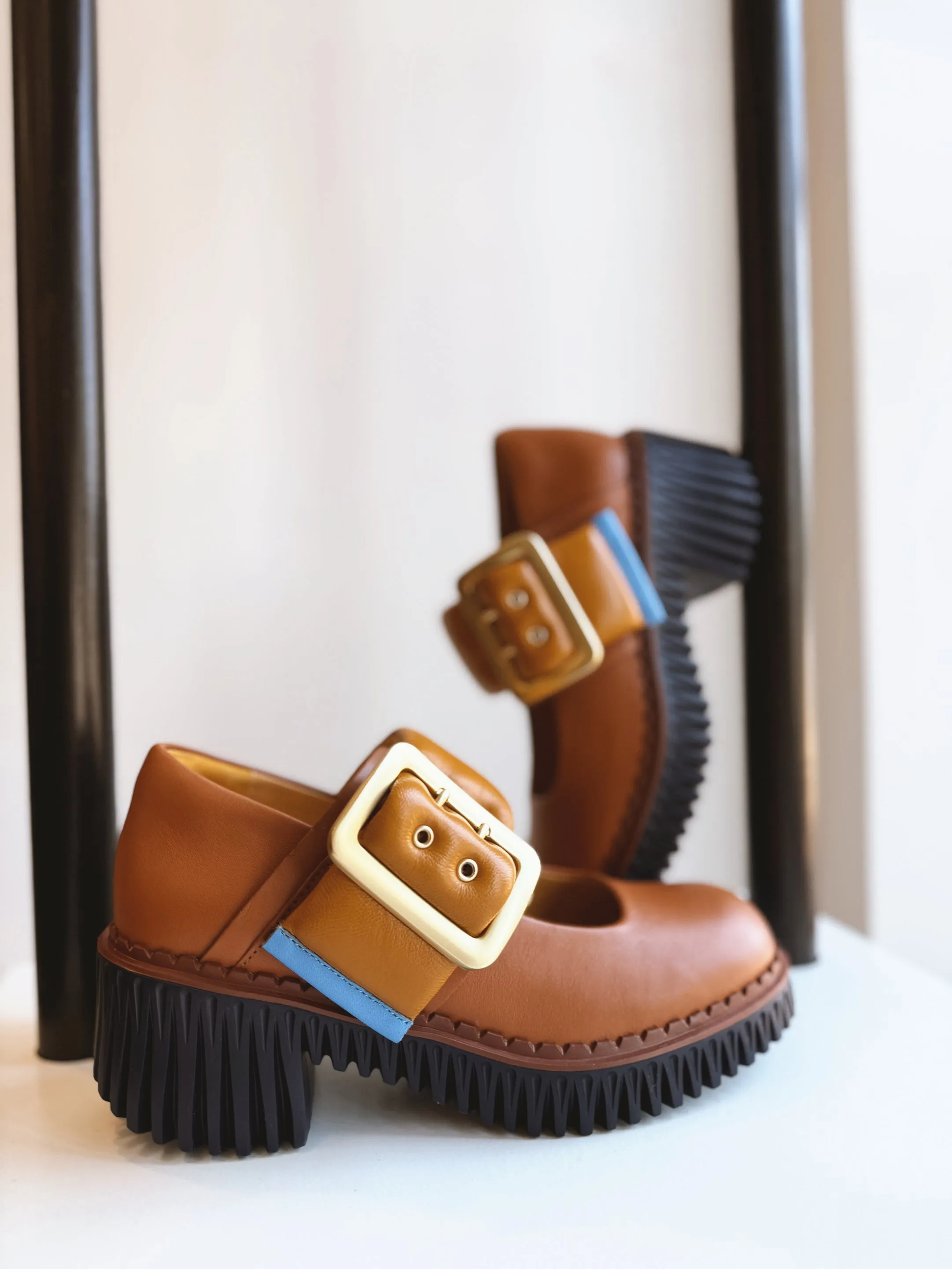 Side Shoes Mary Janes Plia Jin