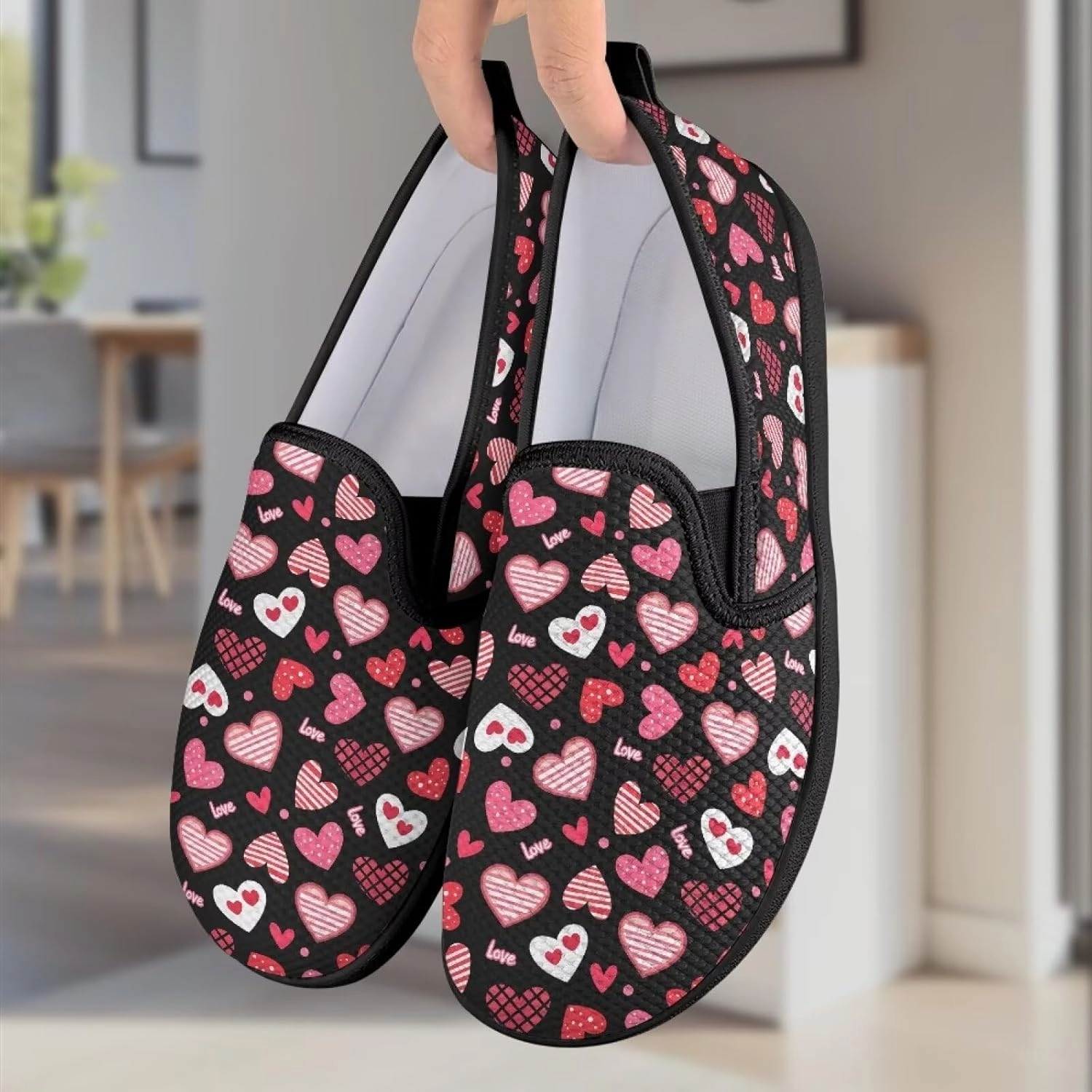 Life Cycle Assessment Of Shoes Fashion Barefoot Walking Shoe Womens Casual Slip On Loafers Breathable Anti-Slip Camping Shoes with EVA Sole for Cycling US 6-11 Black Sole